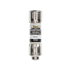 Original Bussmann FNQ-R-3-1/2 Time-Delay Fuse - 3.5A 600Vac Slow-Blow Fuse
